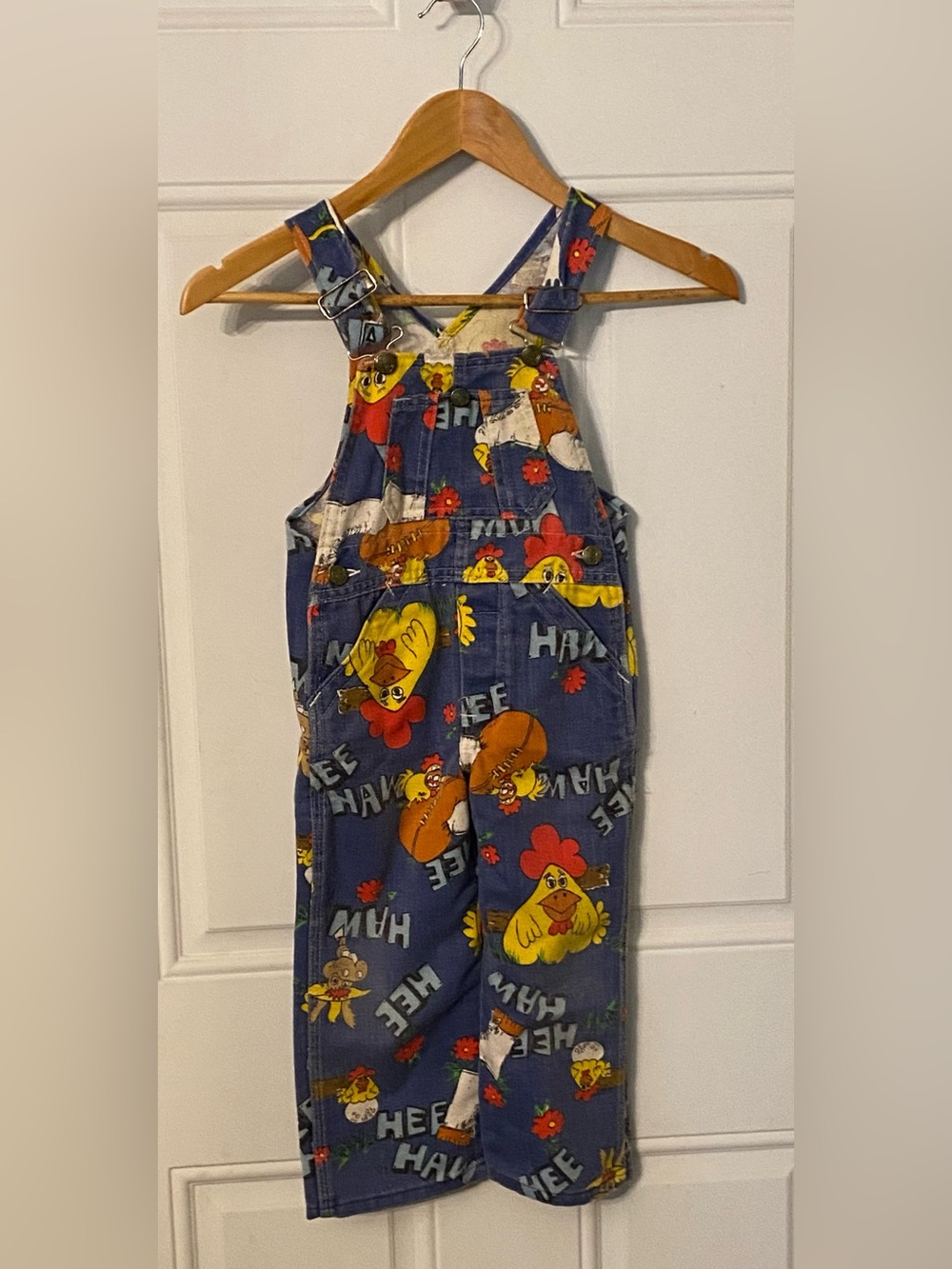 Vintage Liberty Denim 1970s Child’s Size 4 Hee-Haw Overalls